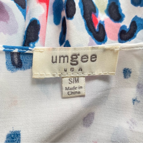 Umgee Colorful Cheetah Leopard Print Kimono Small/Medium - Picture 4 of 6